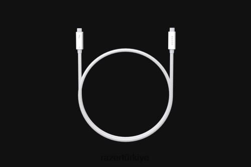 bilgisayar bileşeni Razer yıldırım 4 kablosu beyaz 44RV422