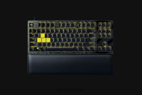 tuş takımı Razer Huntsman v2 sayısal anahtarsız - doğrusal optik anahtar - abd - esl sürümü tek renk 44RV472