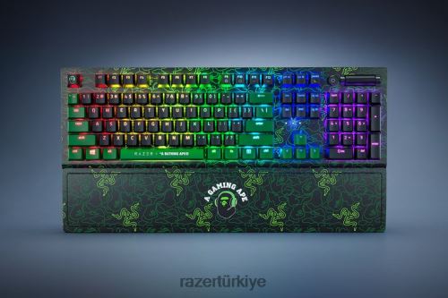 tuş takımı Razer X *A Bathing Ape blackwidow v3 - yeşil anahtar - bize yeşil 44RV460