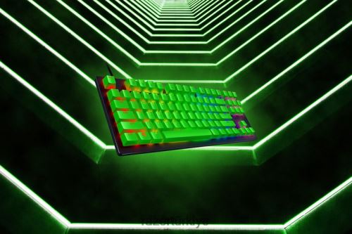 tuş takımı Razer avcı turnuvası baskısı - bize yeşil 44RV474