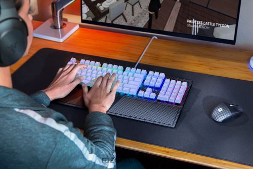 tuş takımı Razer blackwidow v3 - yeşil anahtar - abd - roblox edition beyaz 44RV459