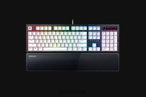 tuş takımı Razer blackwidow v3 - yeşil anahtar - abd - roblox edition beyaz 44RV459