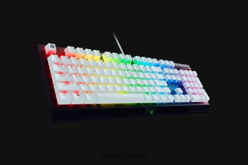 tuş takımı Razer blackwidow v3 - yeşil anahtar - abd - roblox edition beyaz 44RV459