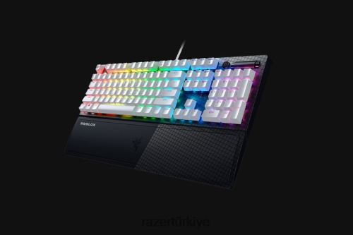 tuş takımı Razer blackwidow v3 - yeşil anahtar - abd - roblox edition beyaz 44RV459