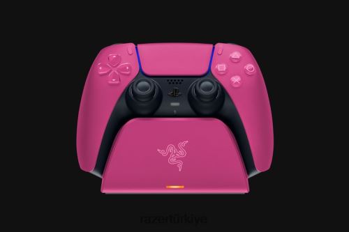 konsol Razer PS5 için hızlı şarj standı pembe 44RV4173