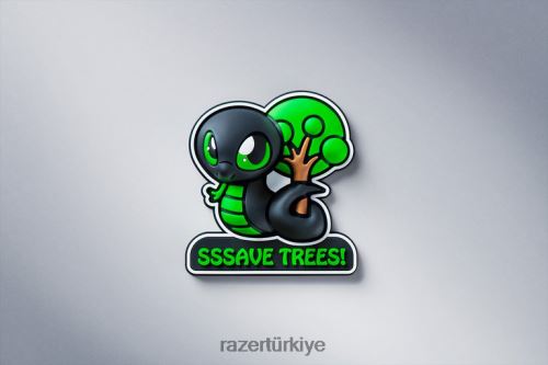 vites Razer sneki snek buzdolabı mıknatısı - sssave ağaçları tek renk 44RV4207