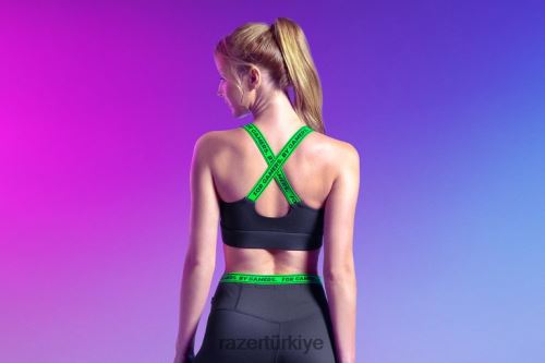 giyim Razer Athleisure - Instinct Spor Sütyeni tek renk 44RV4197