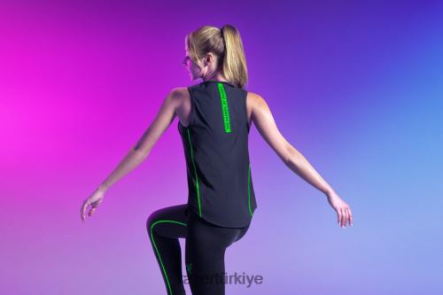 giyim Razer athleisure - içgüdü kolsuz bluz tek renk 44RV4195