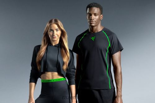 giyim Razer athleisure - içgüdü tişörtü tek renk 44RV4194
