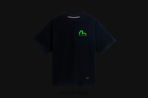 giyim Razer evisu daicock desenli tişört tek renk 44RV4191