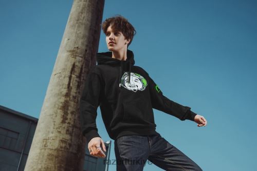 giyim Razer evisu tanrısal kapşonlu tek renk 44RV4193
